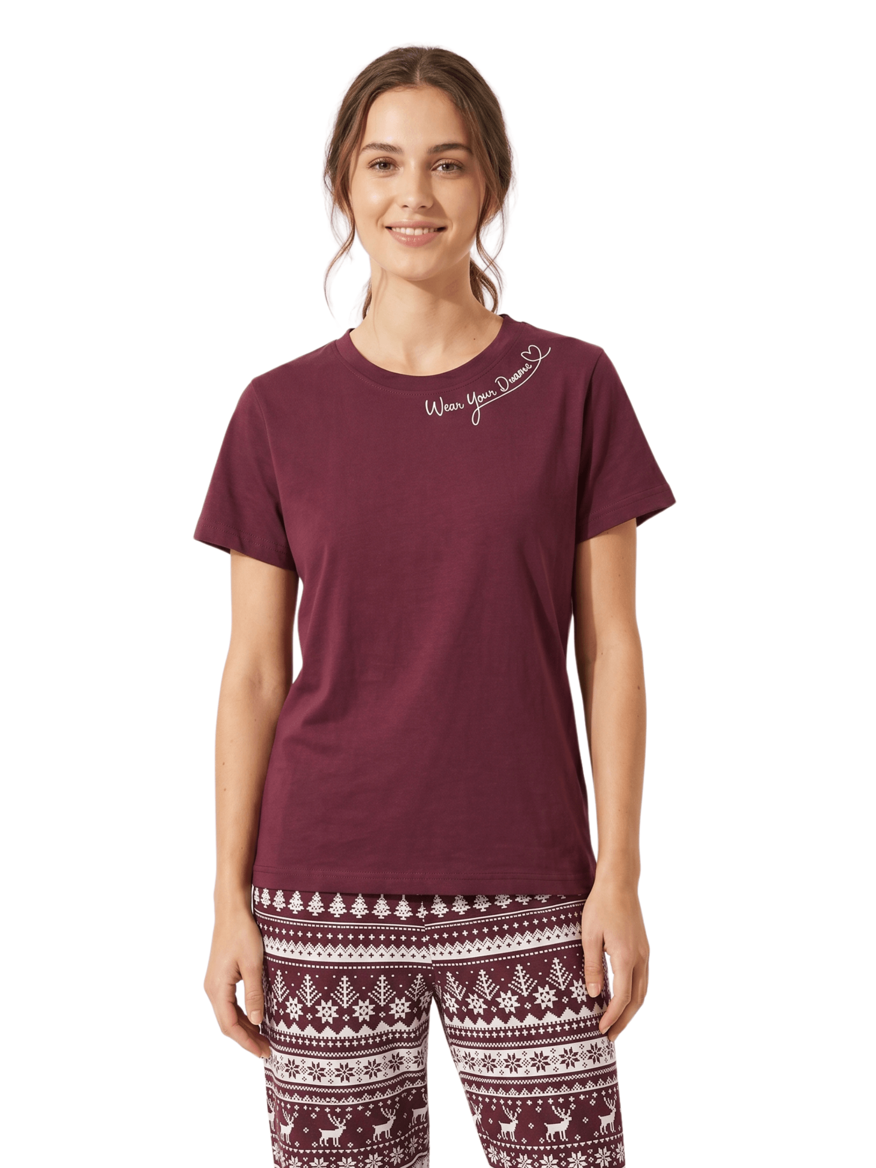 Ember – Loungewear - Printed Pajama Sets - Dreamscape Collection - Image 2