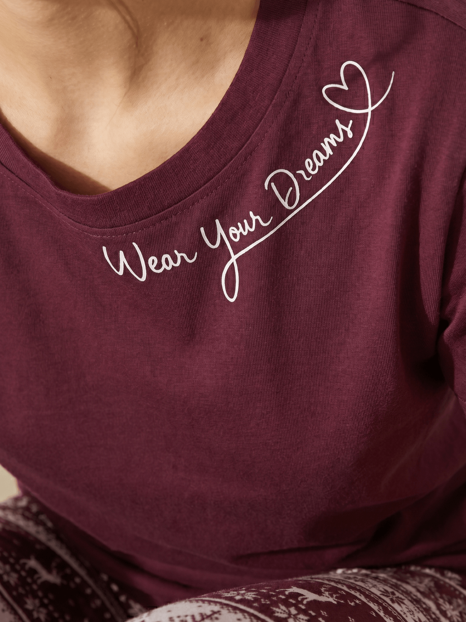 Ember – Loungewear - Printed Pajama Sets - Dreamscape Collection - Image 5